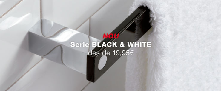 Accessoris de bany de la sèrie Black & White de Girardi
