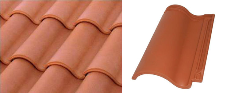 Teula ceràmica mixta Cobert Delta de doble ona amb un disseny innovador i de fàcil instal·lació